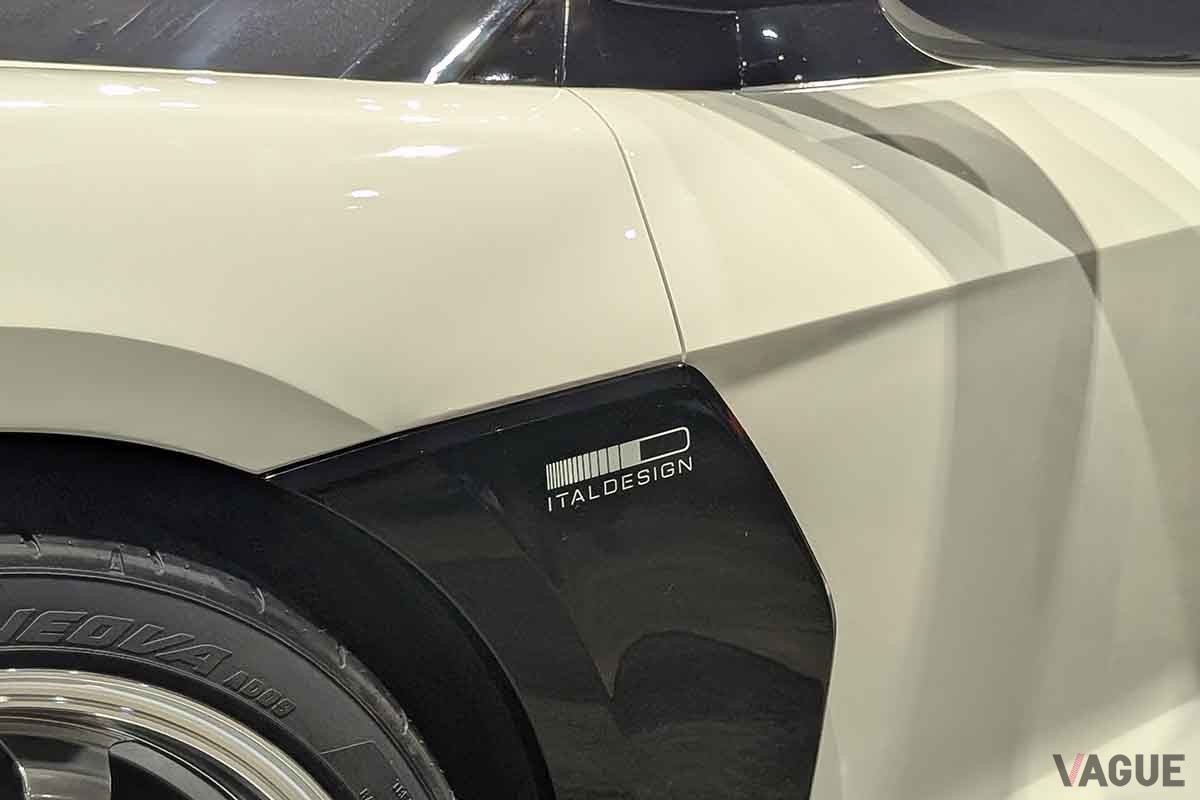東京オートサロンで展示されたイタルデザインの「NSX」
