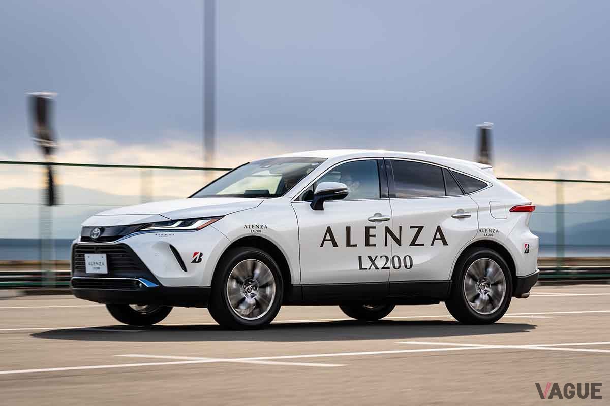 ブリヂストンのSUV用新タイヤ「アレンザLX200」の試走会の様子