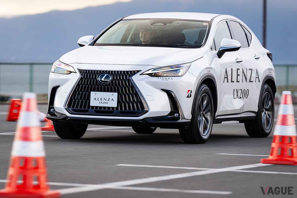 ブリヂストンのSUV用新タイヤ「アレンザLX200」の試走会の様子