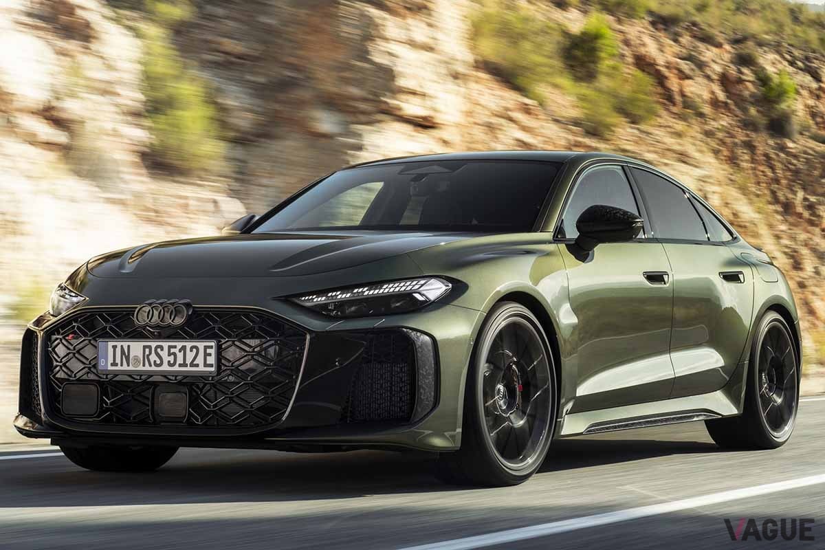 世界初公開されたアウディ新型「RS5セダン」