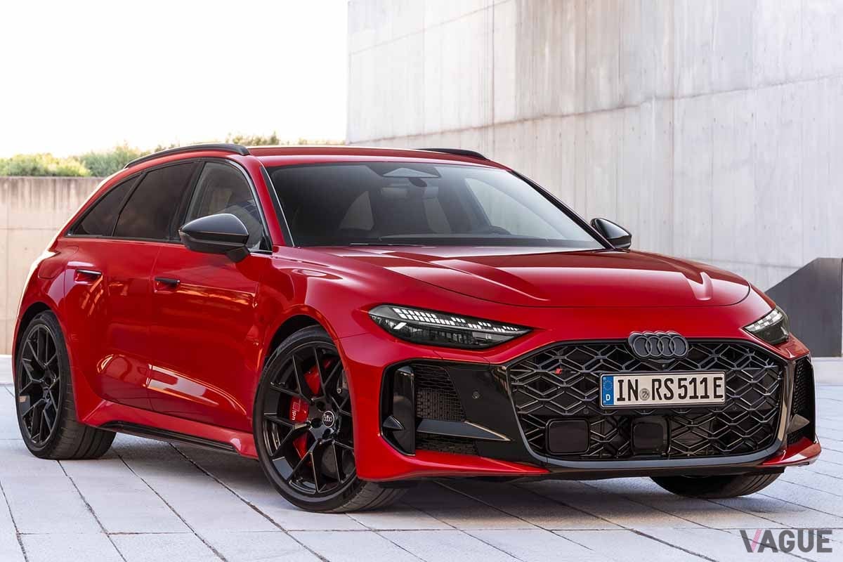 世界初公開されたアウディ新型「RS5アバント」