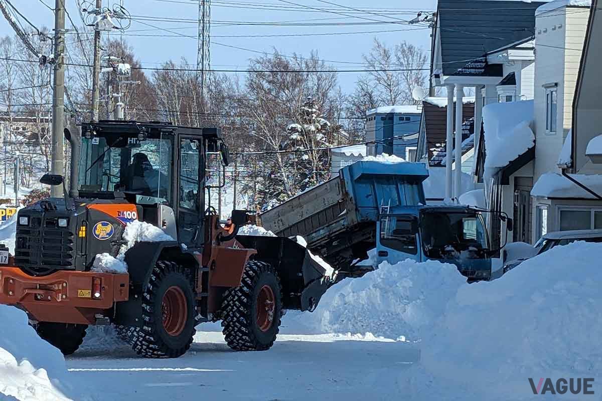 2026年1月、大雪に見舞われた北海道・札幌の様子