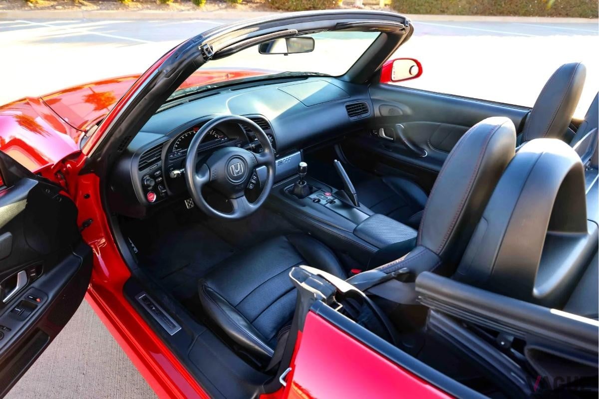 オークションに出品された2008年式ホンダ「S2000」