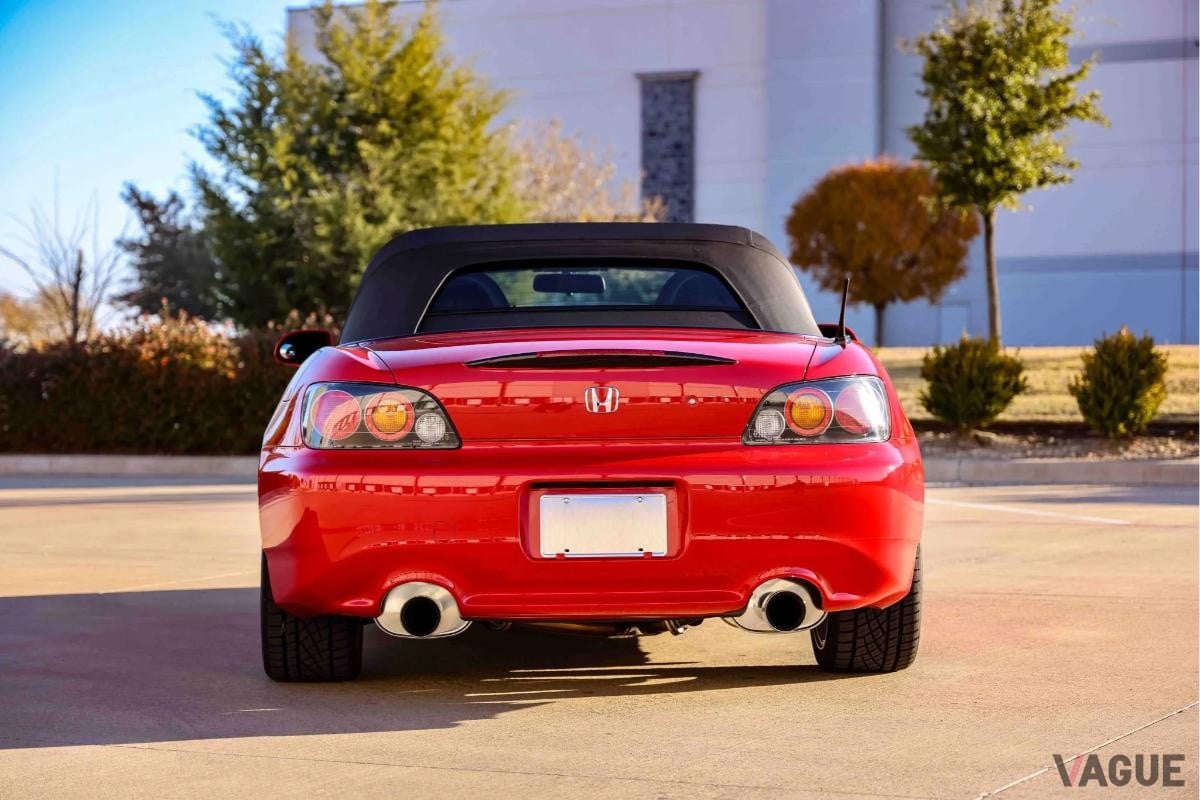 オークションに出品された2008年式ホンダ「S2000」
