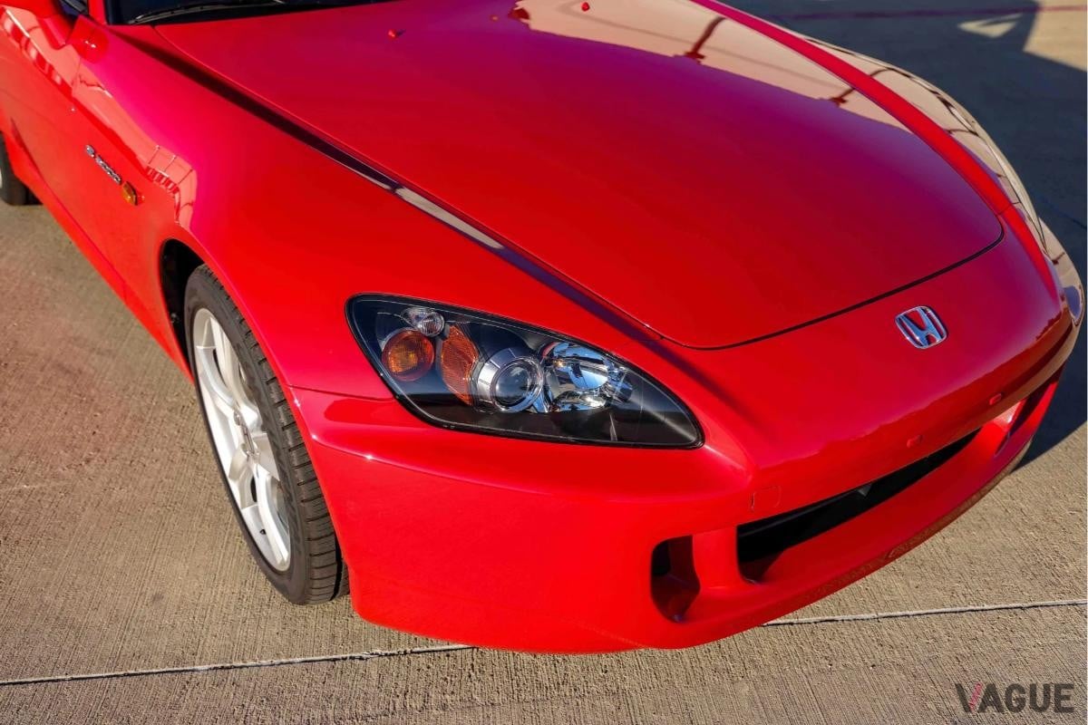 オークションに出品された2008年式ホンダ「S2000」