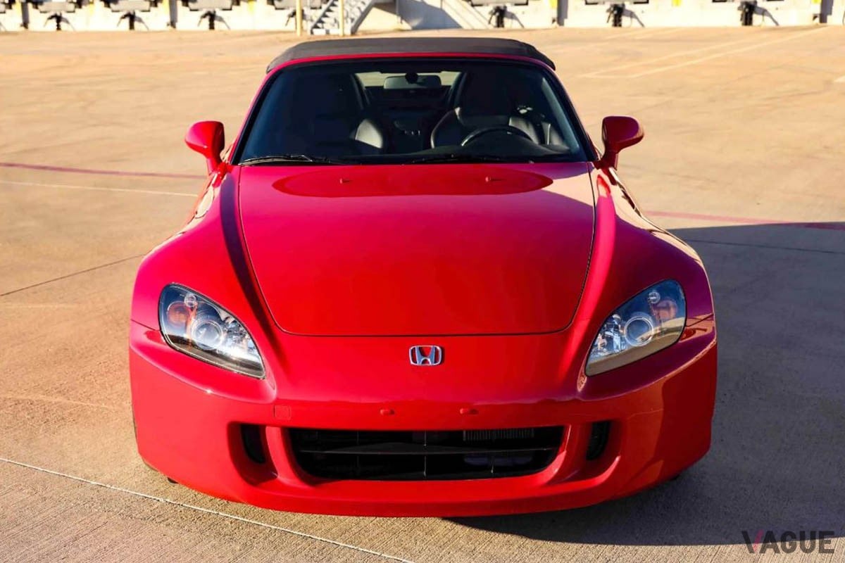 オークションに出品された2008年式ホンダ「S2000」