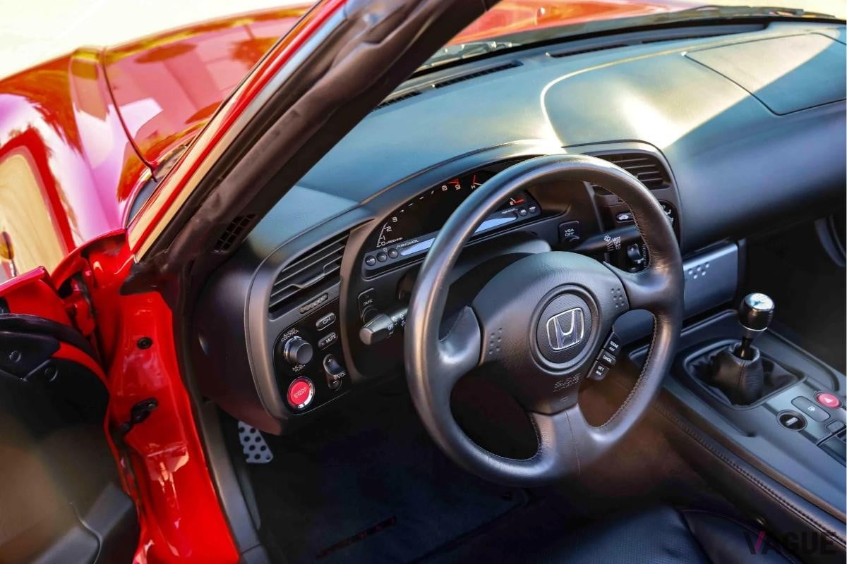 オークションに出品された2008年式ホンダ「S2000」