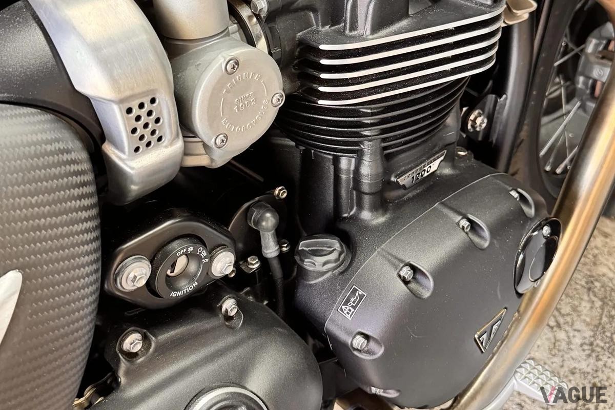 オークションに出品された2020年式トライアンフ「ボンネビル ボバー TFC」