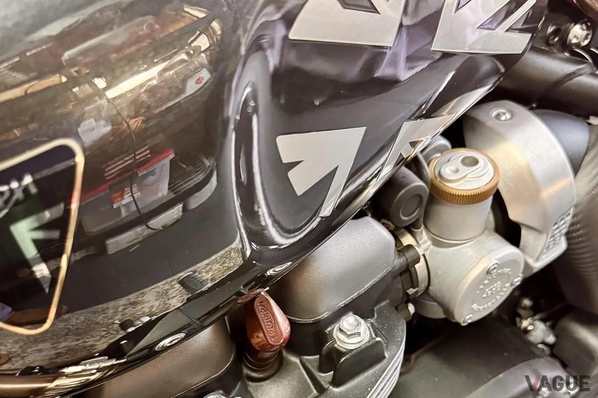 オークションに出品された2020年式トライアンフ「ボンネビル ボバー TFC」