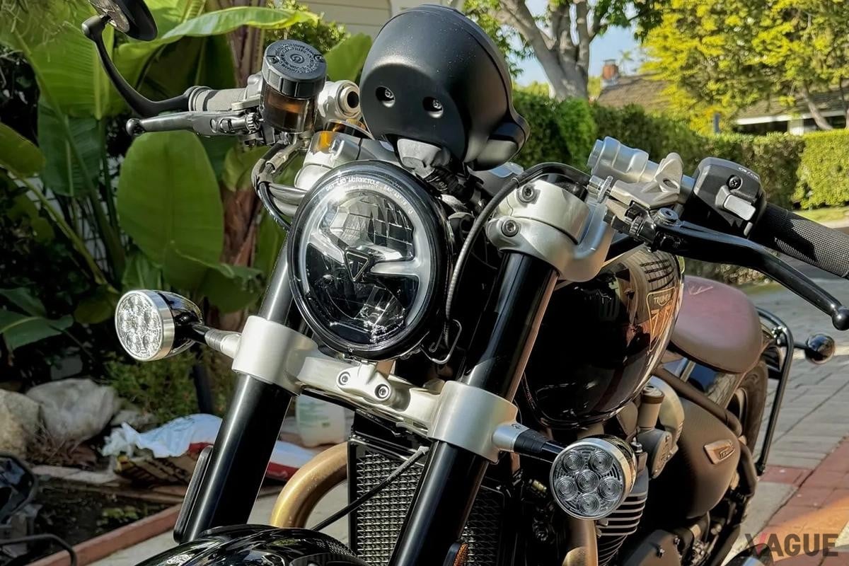 オークションに出品された2020年式トライアンフ「ボンネビル ボバー TFC」