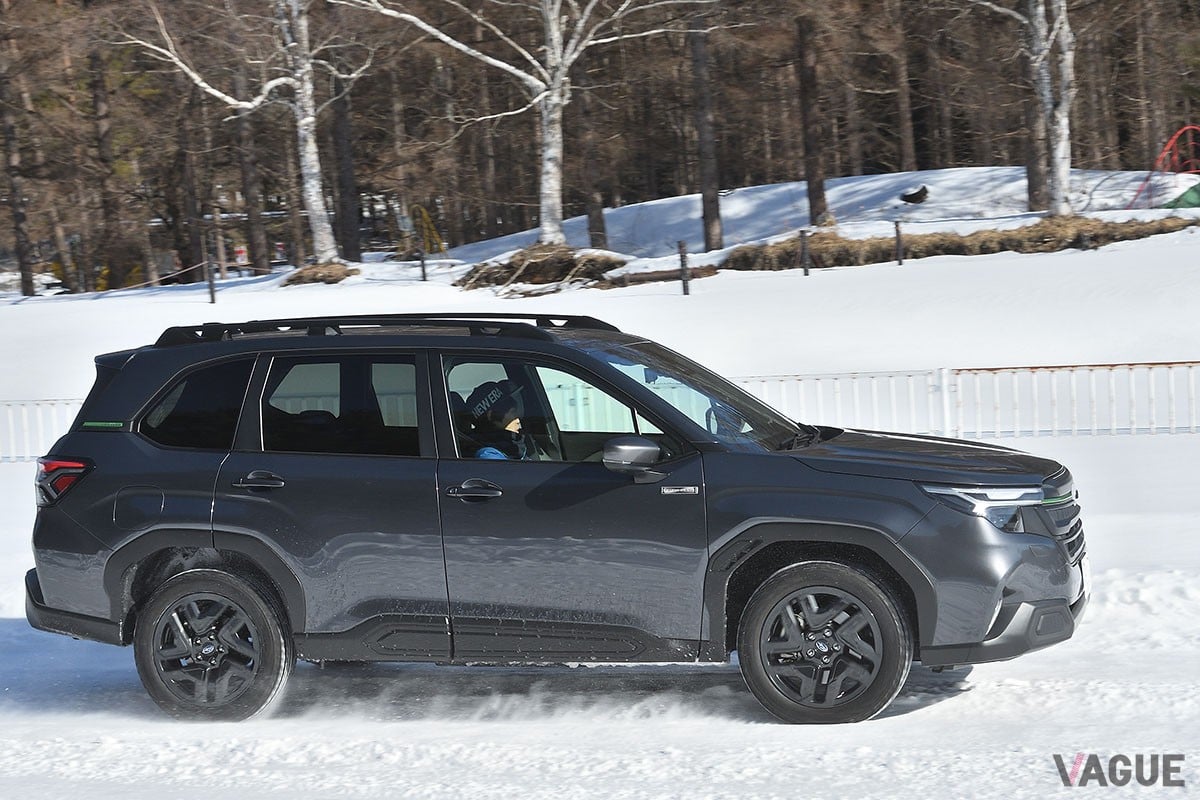 雪上での安定した走りが魅力的なスバル「フォレスター」