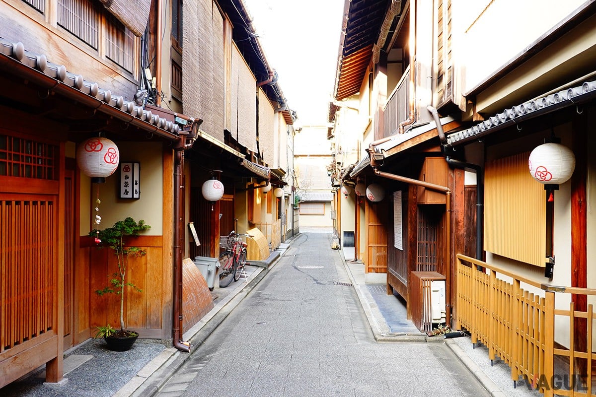 五花街のひとつ京都・宮川町