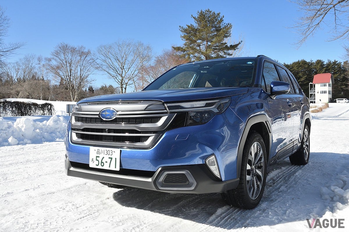 雪上での安定した走りが魅力的なスバル「フォレスター」