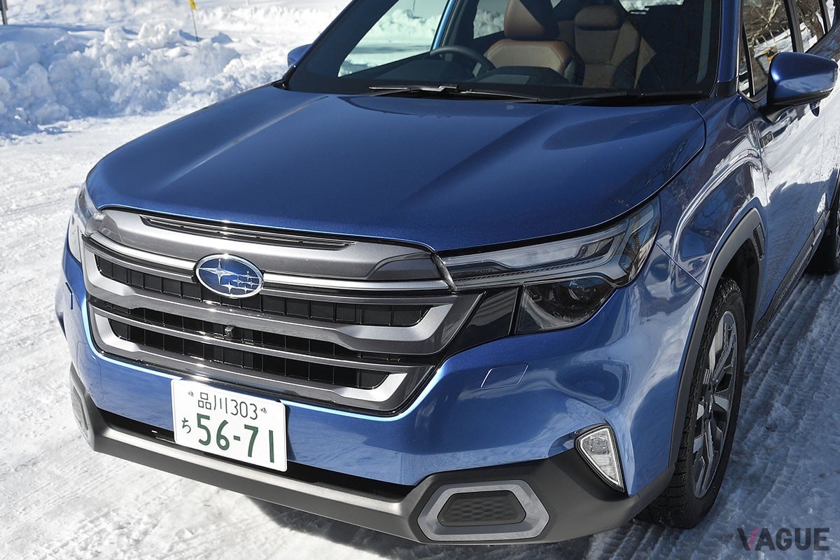 雪上での安定した走りが魅力的なスバル「フォレスター」