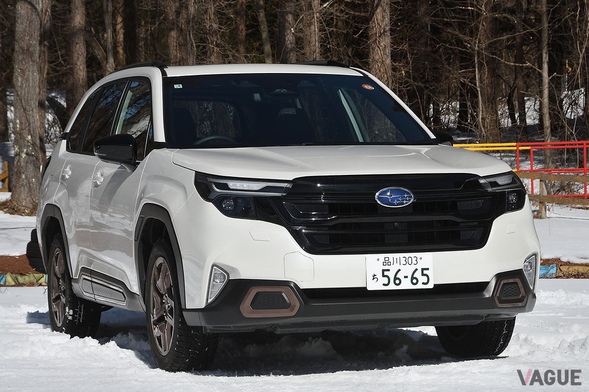 雪上での安定した走りが魅力的なスバル「フォレスター」