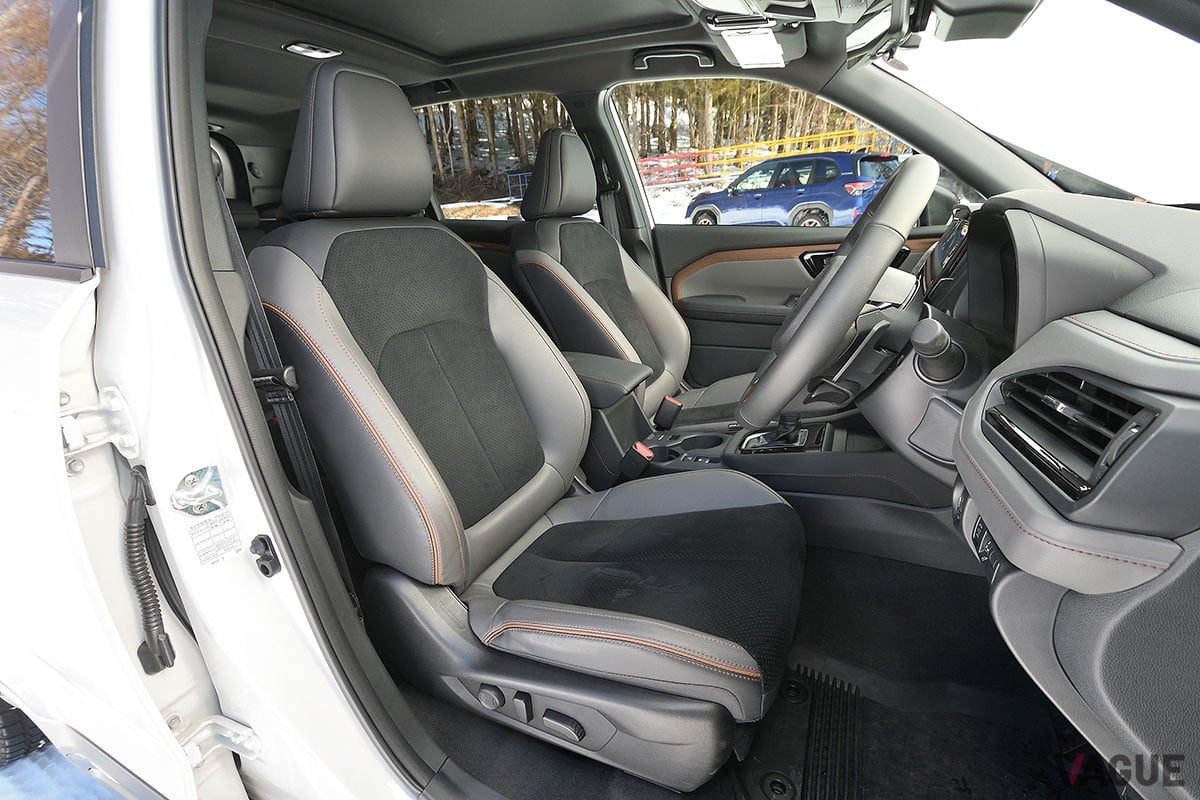 雪上での安定した走りが魅力的なスバル「フォレスター」