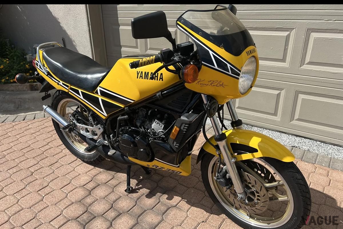 米国オンラインオークションに登場、落札された1984年式ヤマハ「RZ350 ケニー・ロバーツ・エディション」