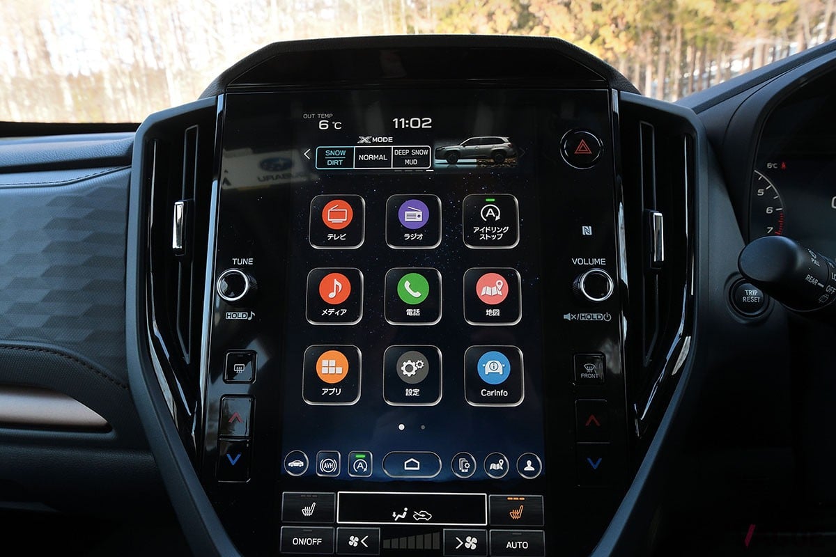 雪上での安定した走りが魅力的なスバル「フォレスター」