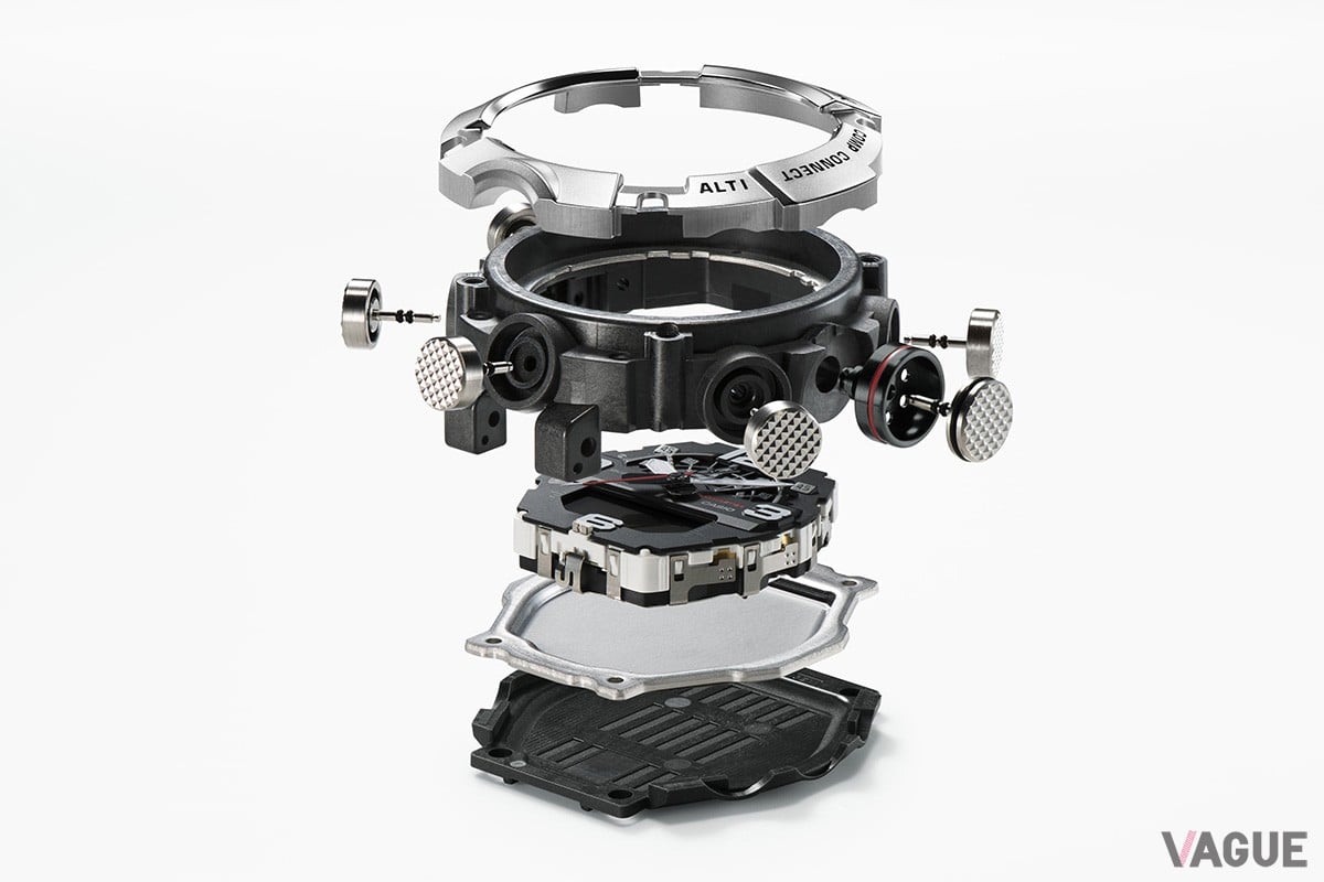 高剛性素材カーボンファイバーを使用したモジュールケース、砂塵の侵入を防ぐフィルターの装備など、従来モデル「GG-B100」で高評価を得た基本構造を受け継ぐ