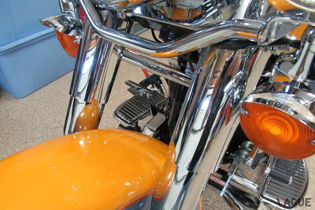 オークションに出品された1996年式ハーレーダビッドソン「ヘリテージ ソフテイル クラシック」