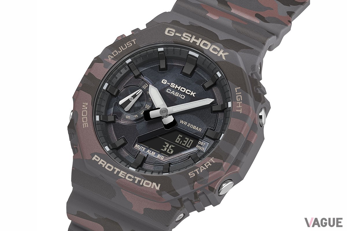ダイヤルのカモフラにも「G」が隠されている。