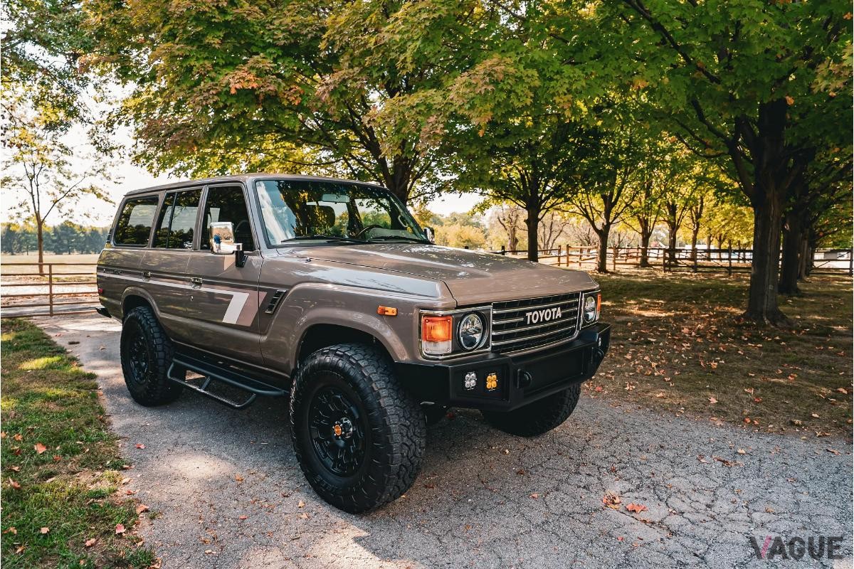 オークションに出品された1987年式トヨタ「ランドクルーザー FJ60」