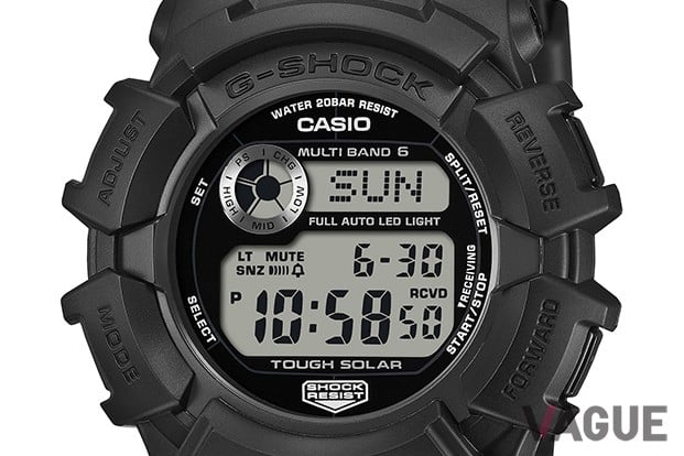 「GW-2320FP」。デジタル表示のみのシンプルなデザインで各種情報を明確に表示する。