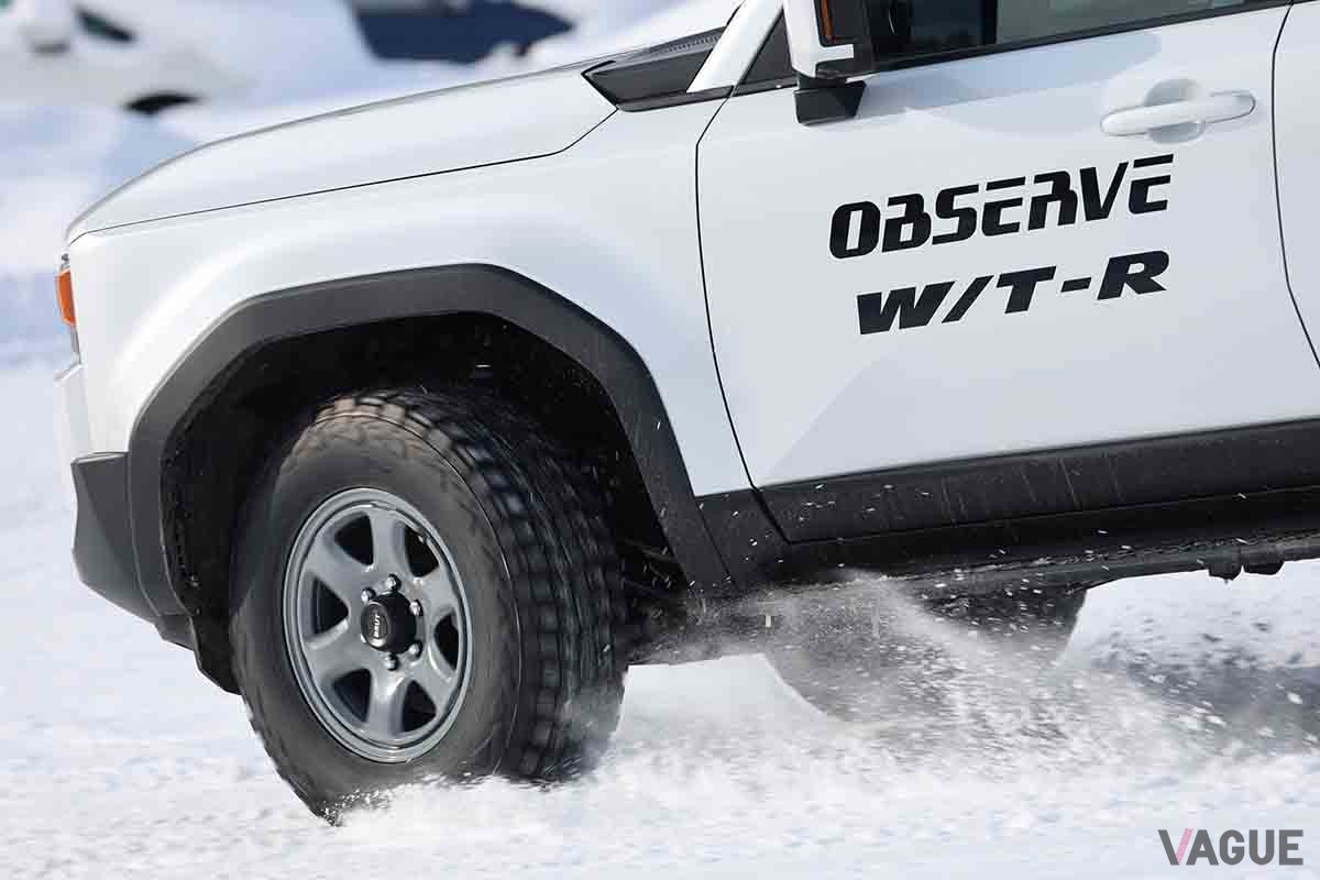 トーヨータイヤのSUV／CCV専用スタッドレスタイヤ「オブザーブW／T-R」