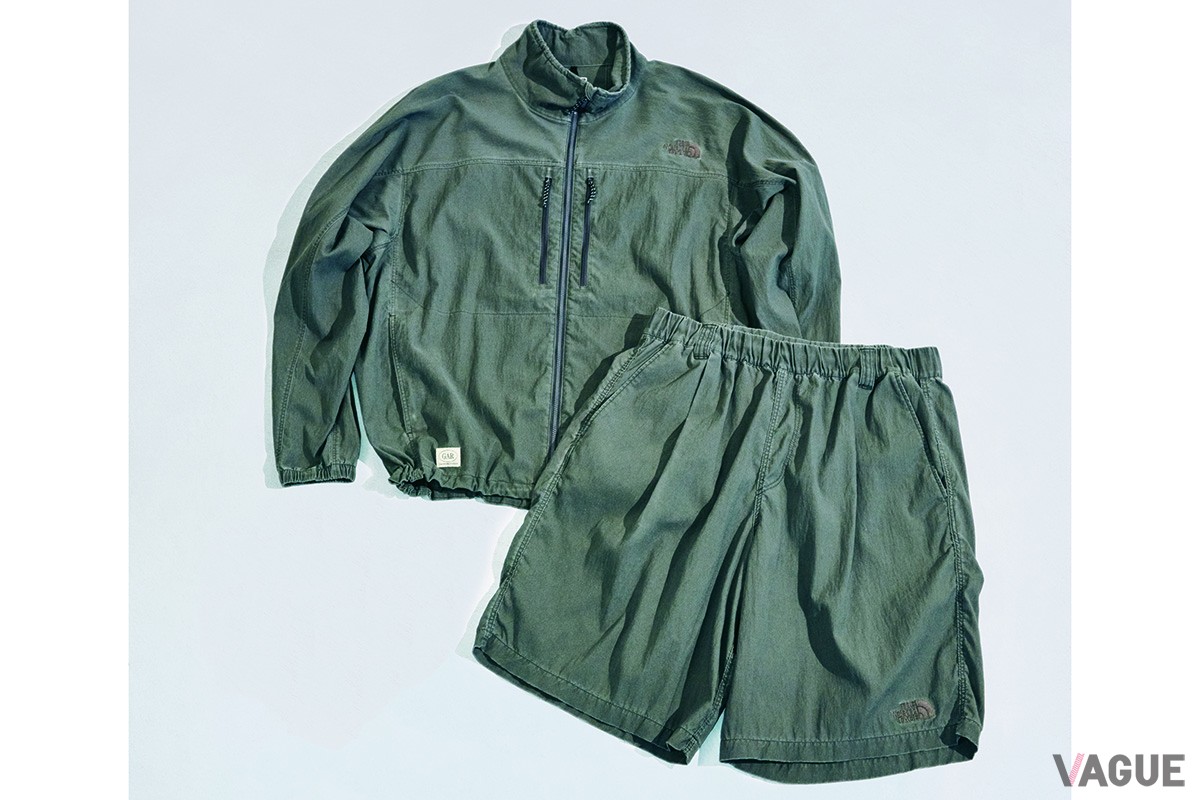 GAR Faded Softshell Jacket、GAR Faded Baggy Short
