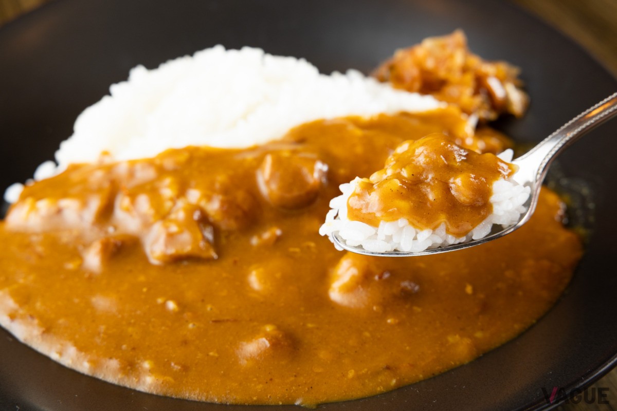 どっしり、しっかりした味わいのカレー。完成まで4日間かかっているのに納得