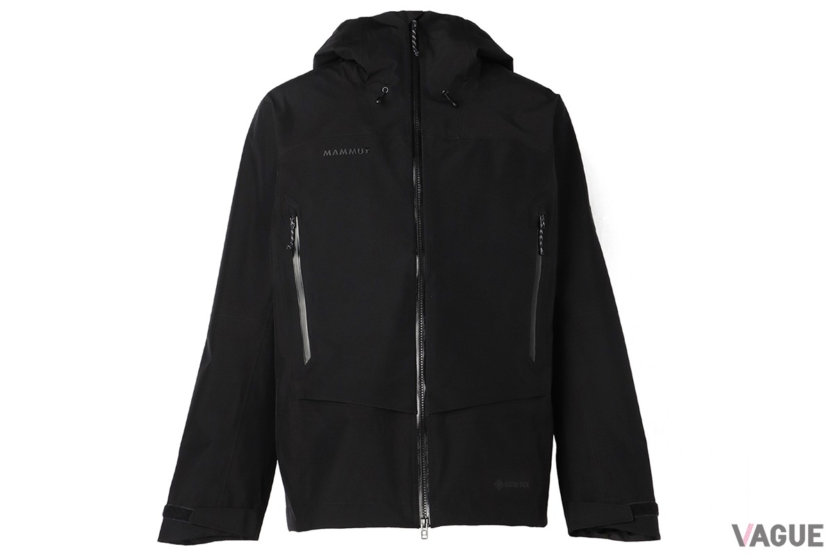 アルパインガイド HS フーデッドジャケット AF プレミアムブラック：6万9400円