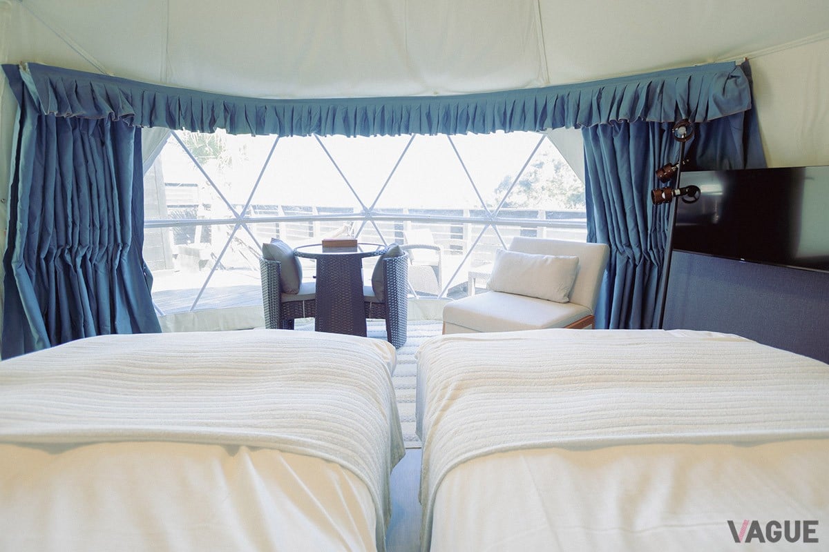 スーペリアドーム：窓からの景色