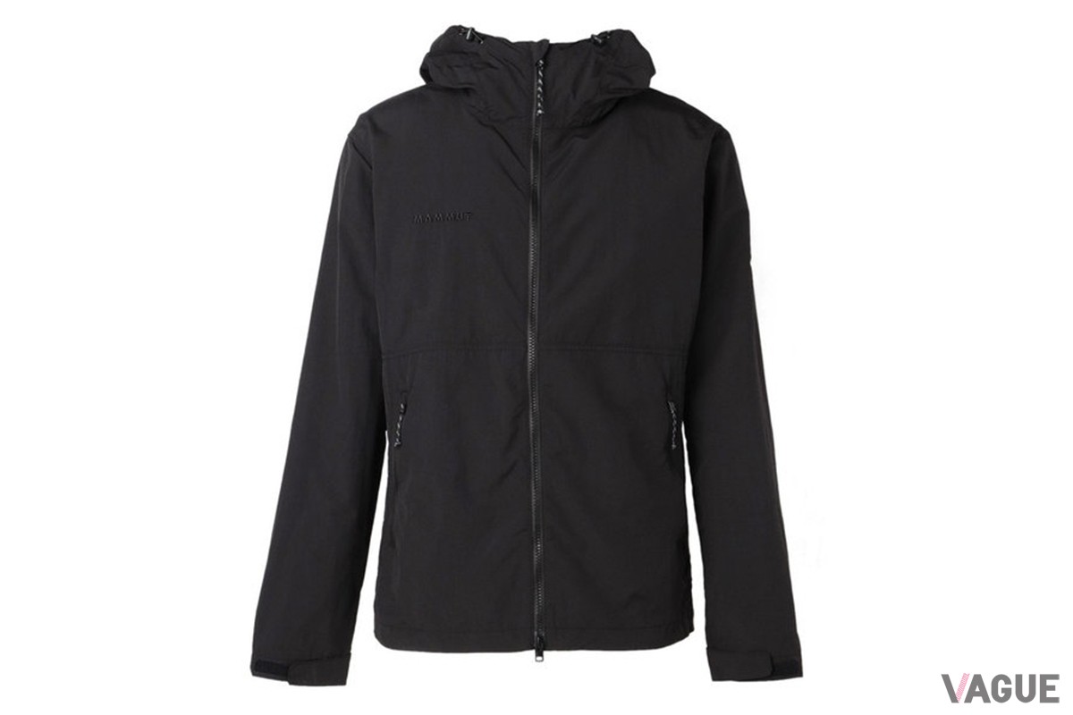 ハイキングウィンドブレーカー フーデッドジャケット AF プレミアムブラック：2万900円