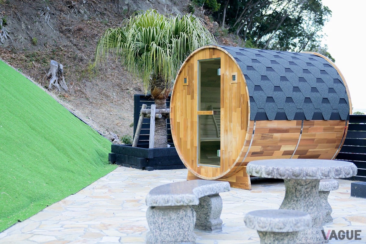 ファミリードーム＆サウナ：テラス