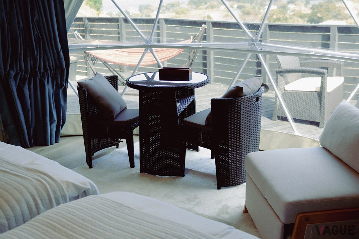 プライベートドーム：シーティングスペース