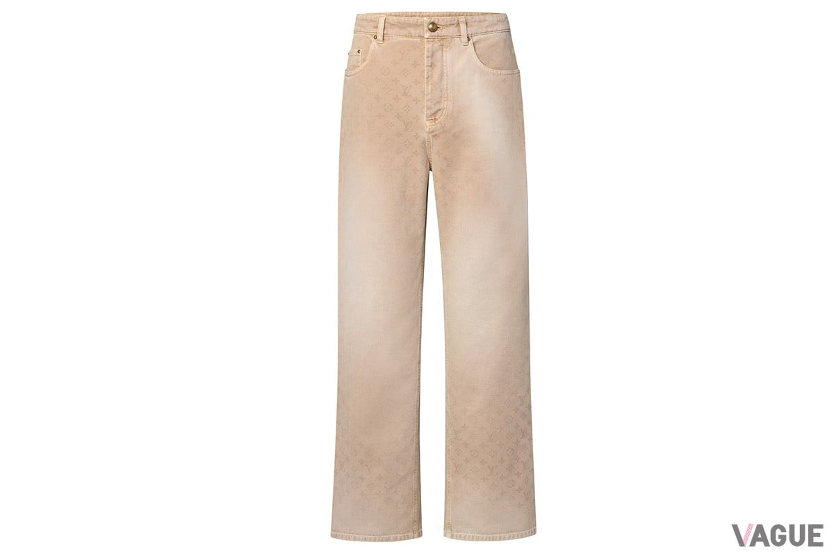 モノグラム デニム スケートパンツ：36万9600円