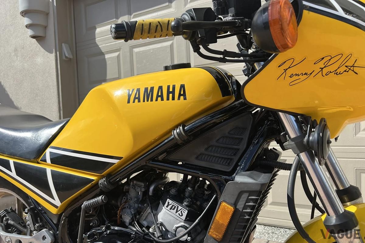 米国オンラインオークションに登場、落札された1984年式ヤマハ「RZ350 ケニー・ロバーツ・エディション」