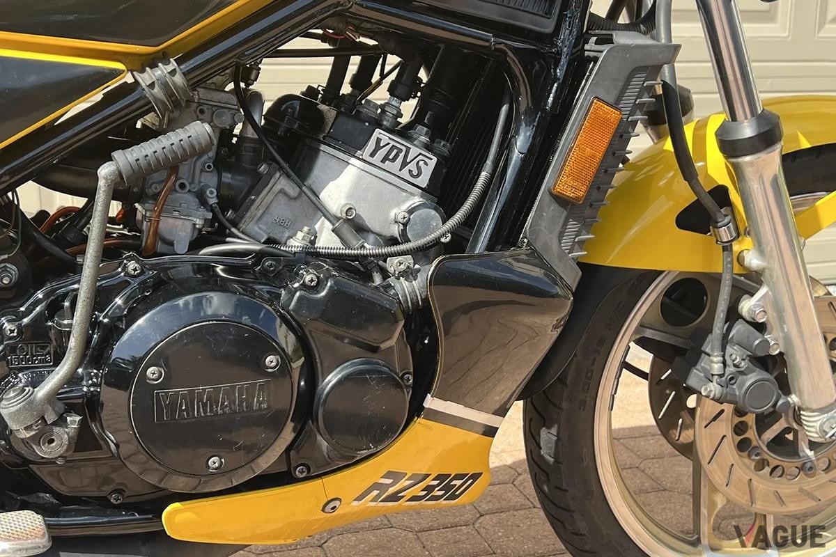 米国オンラインオークションに登場、落札された1984年式ヤマハ「RZ350 ケニー・ロバーツ・エディション」