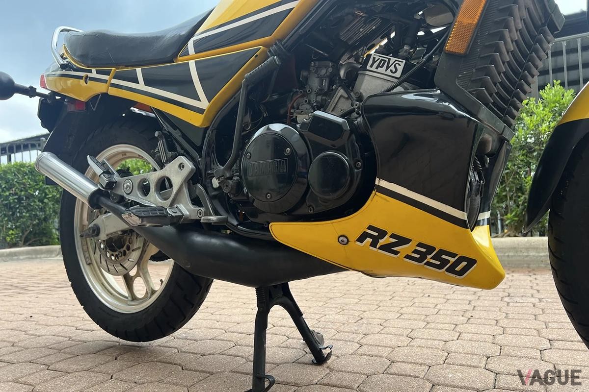 米国オンラインオークションに登場、落札された1984年式ヤマハ「RZ350 ケニー・ロバーツ・エディション」
