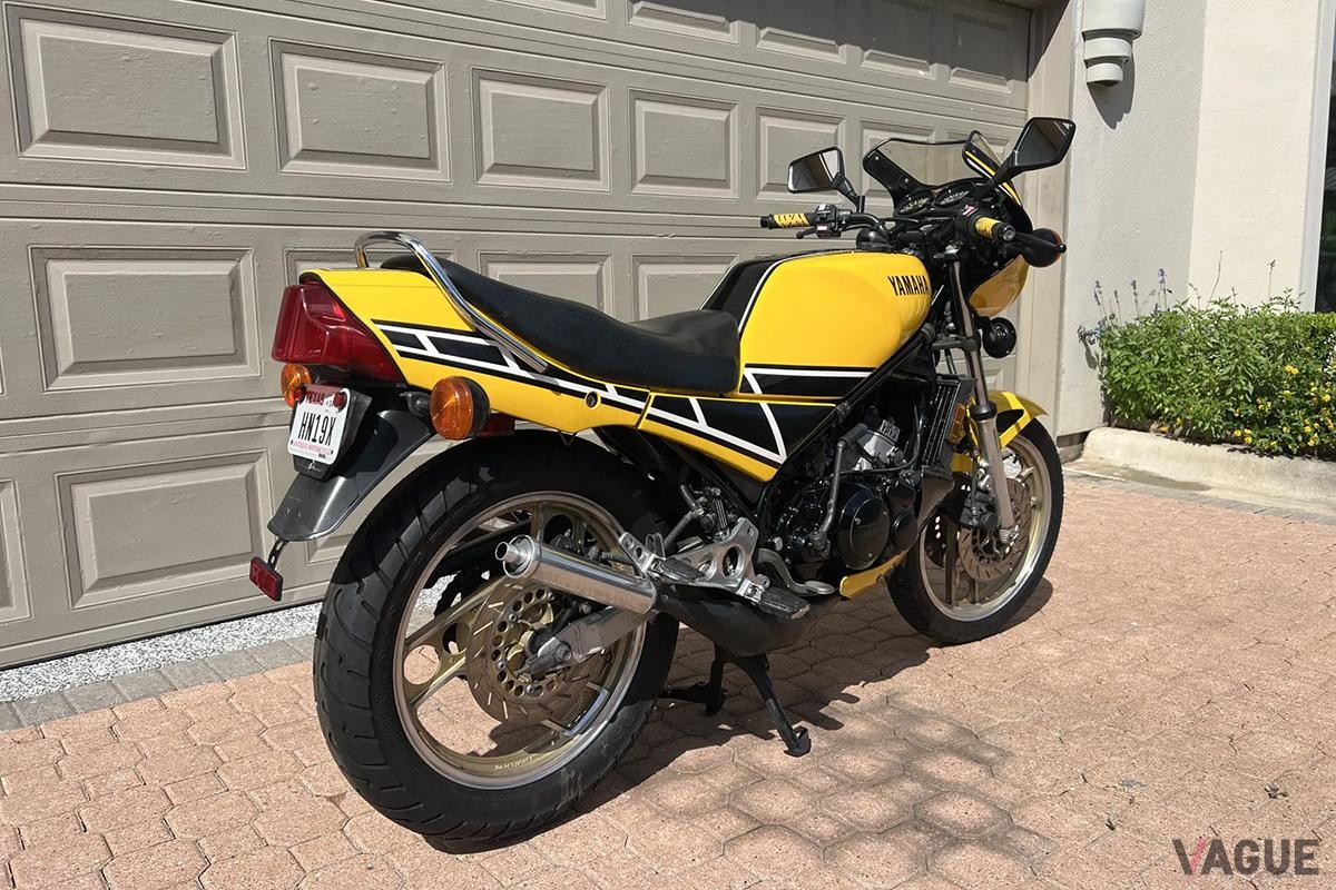 米国オンラインオークションに登場、落札された1984年式ヤマハ「RZ350 ケニー・ロバーツ・エディション」