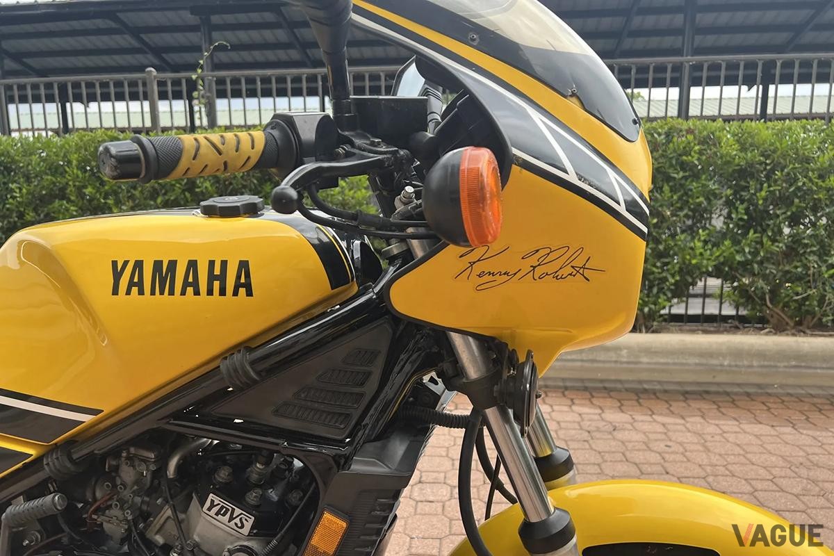 米国オンラインオークションに登場、落札された1984年式ヤマハ「RZ350 ケニー・ロバーツ・エディション」