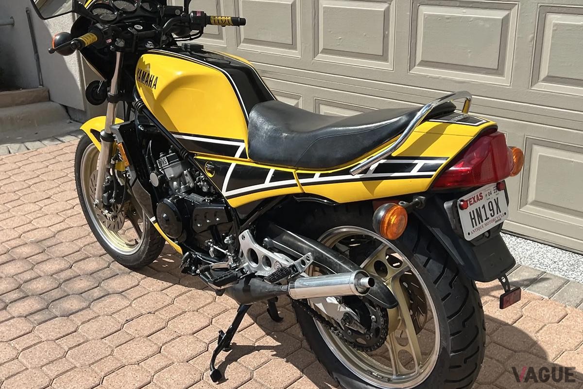 米国オンラインオークションに登場、落札された1984年式ヤマハ「RZ350 ケニー・ロバーツ・エディション」