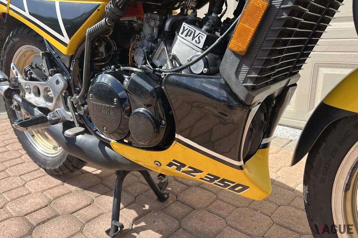 米国オンラインオークションに登場、落札された1984年式ヤマハ「RZ350 ケニー・ロバーツ・エディション」