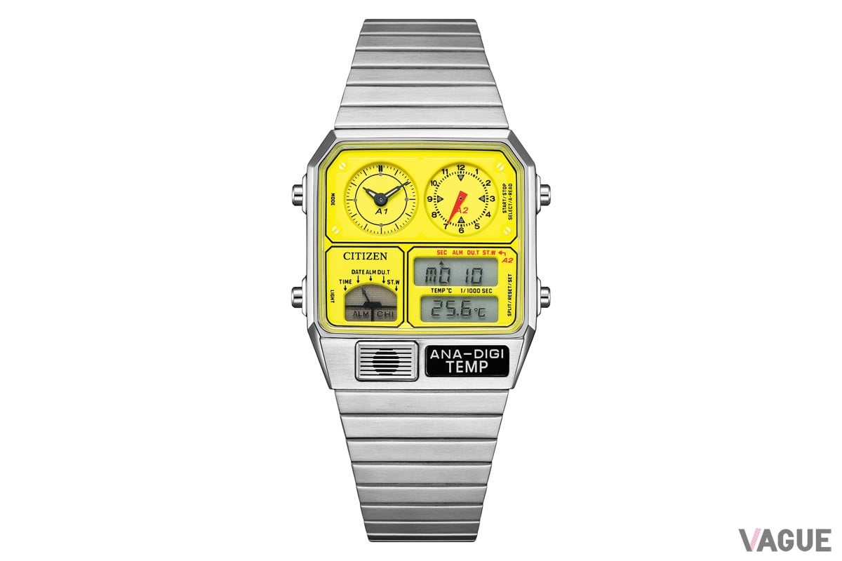 腕元を鮮やかに彩るポップなカラーリング