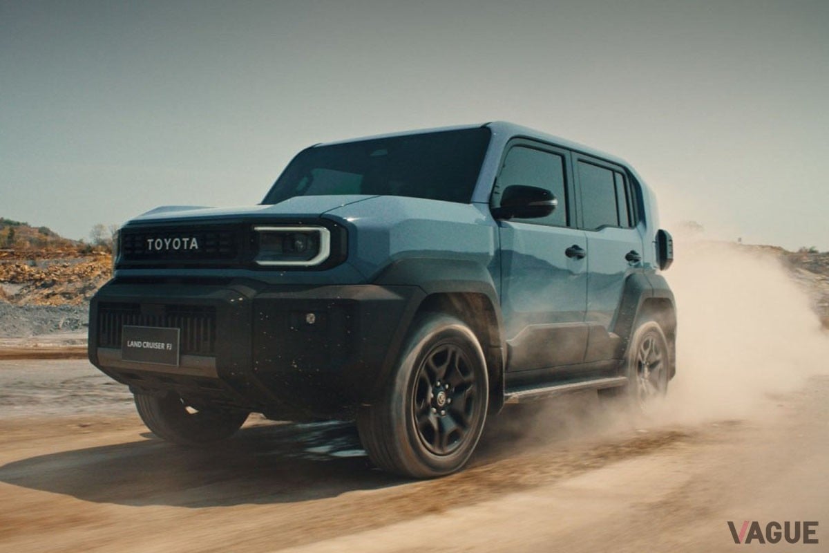 トヨタ新型「ランドクルーザー“FJ”」（タイ仕様）