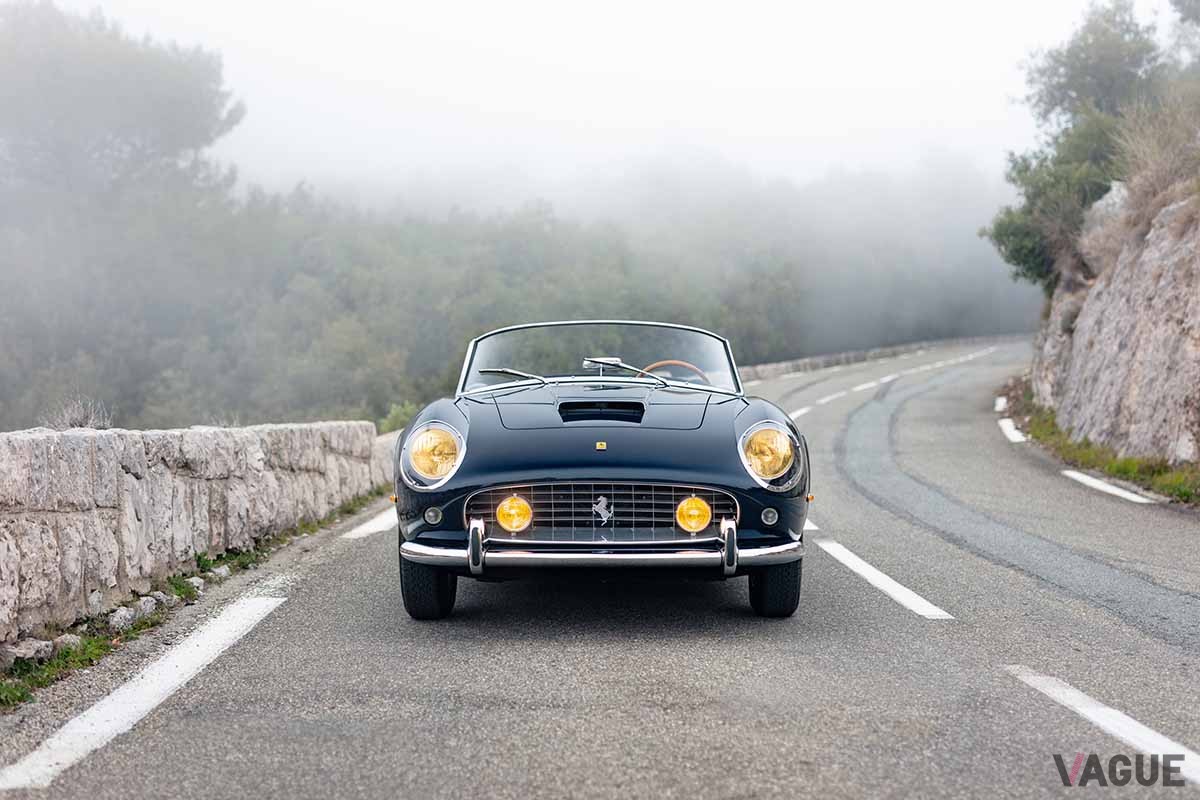 オークションに出品予定の1961年式フェラーリ「250GTカリフォルニアスパイダー」Kevin Van Campenhout(c)2026 Courtesy of RM Sotheby's