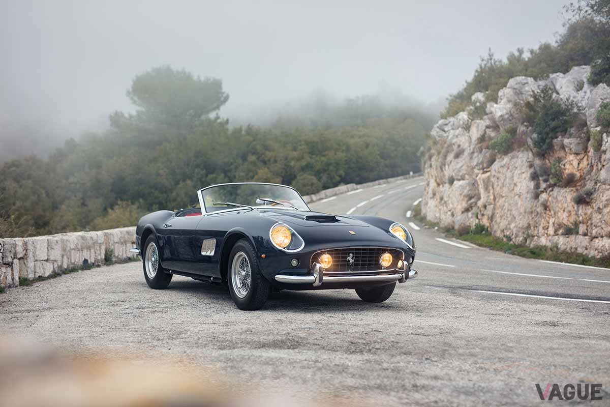 オークションに出品予定の1961年式フェラーリ「250GTカリフォルニアスパイダー」Kevin Van Campenhout(c)2026 Courtesy of RM Sotheby's