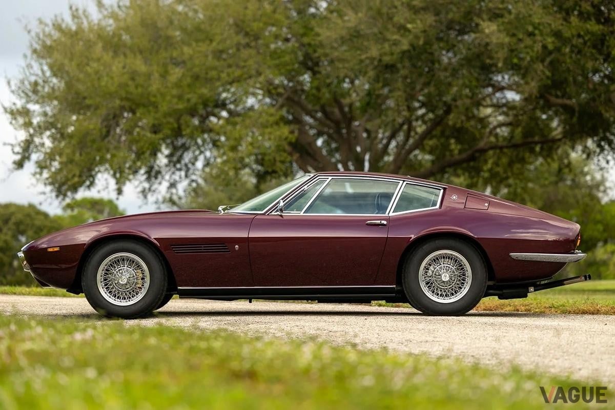 オークションに出品予定の1971年式マセラティ「ギブリSS」(c)BROAD ARROW AUCTIONS