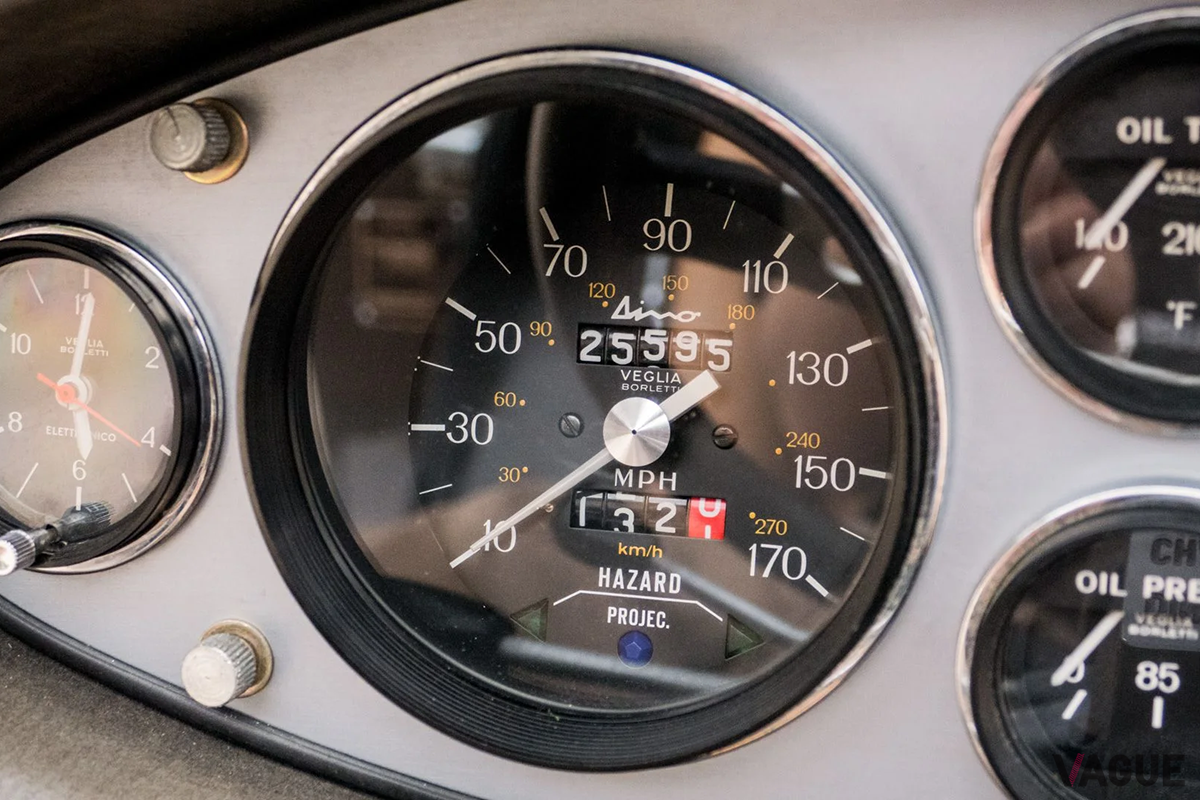 オークションに出品予定の1973年式フェラーリ「ディーノ246GTS」(c)BROAD ARROW AUCTIONS