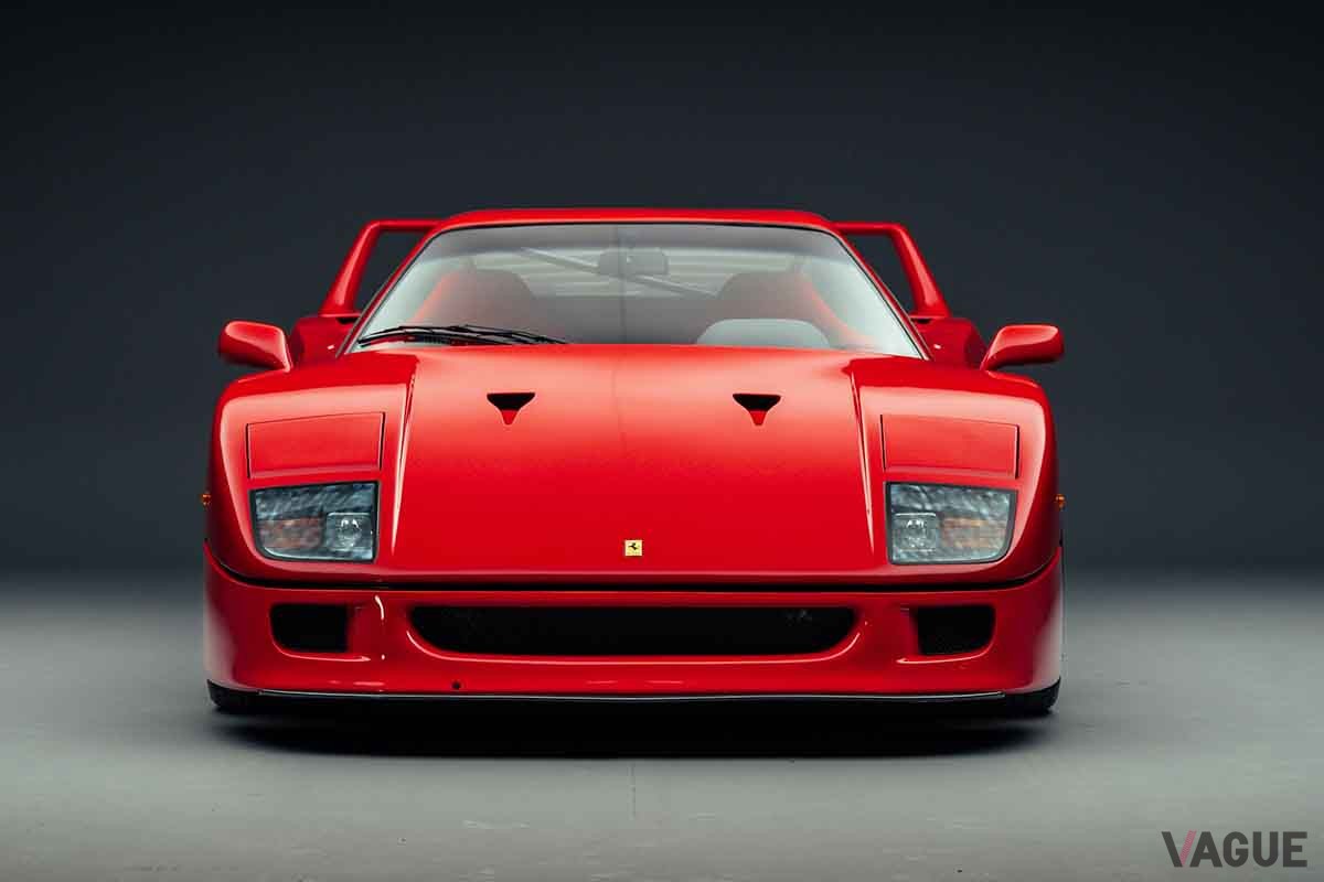 オークションに出品予定の1989年式フェラーリ「F40」Federico Vecchio(c)2026 Courtesy of RM Sotheby's